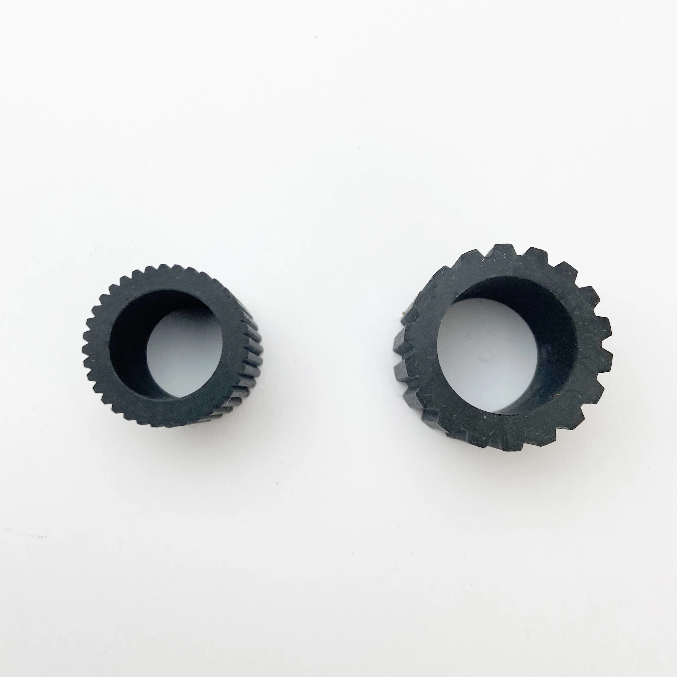 Rubber gear-Like wheel pick rollers silicone paper pick up roller