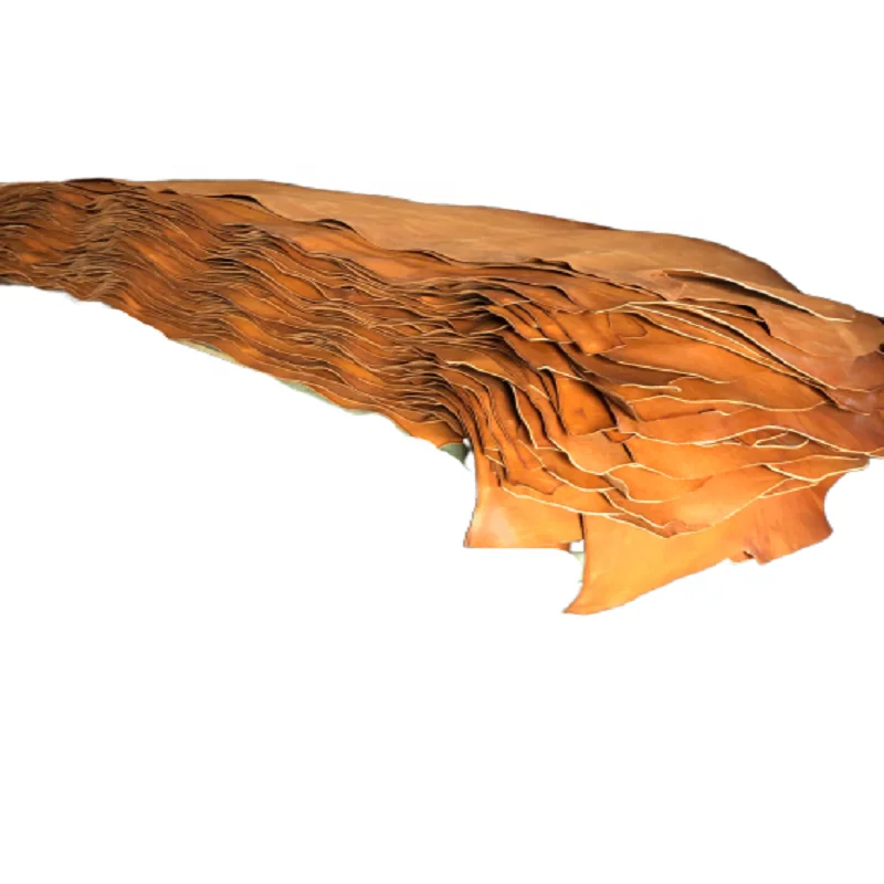 Высококачественная итальянская растительная дубленая кожа