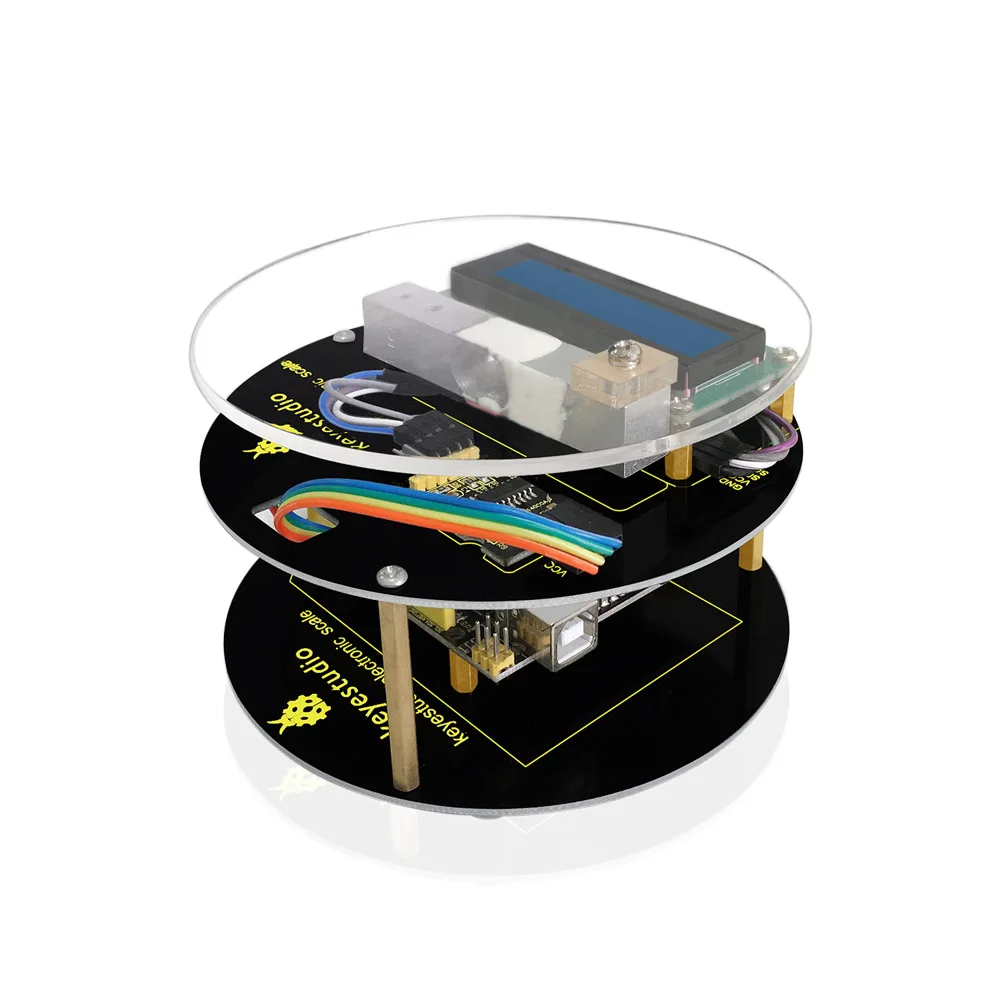 Keyestuido DIY Electronic Scale Starter Kit For Arduinos Education Programming based + 64 Page Book Manual
