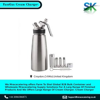 Very Low Price FastGas 580g N2O Cream Charger Gas Whipped Charger
