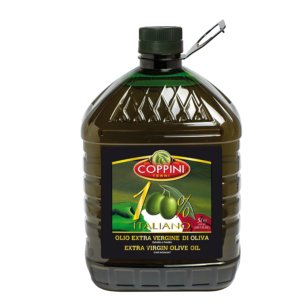 Extra virgin olive oil COPPINI 100% ITALIANO 5L PET