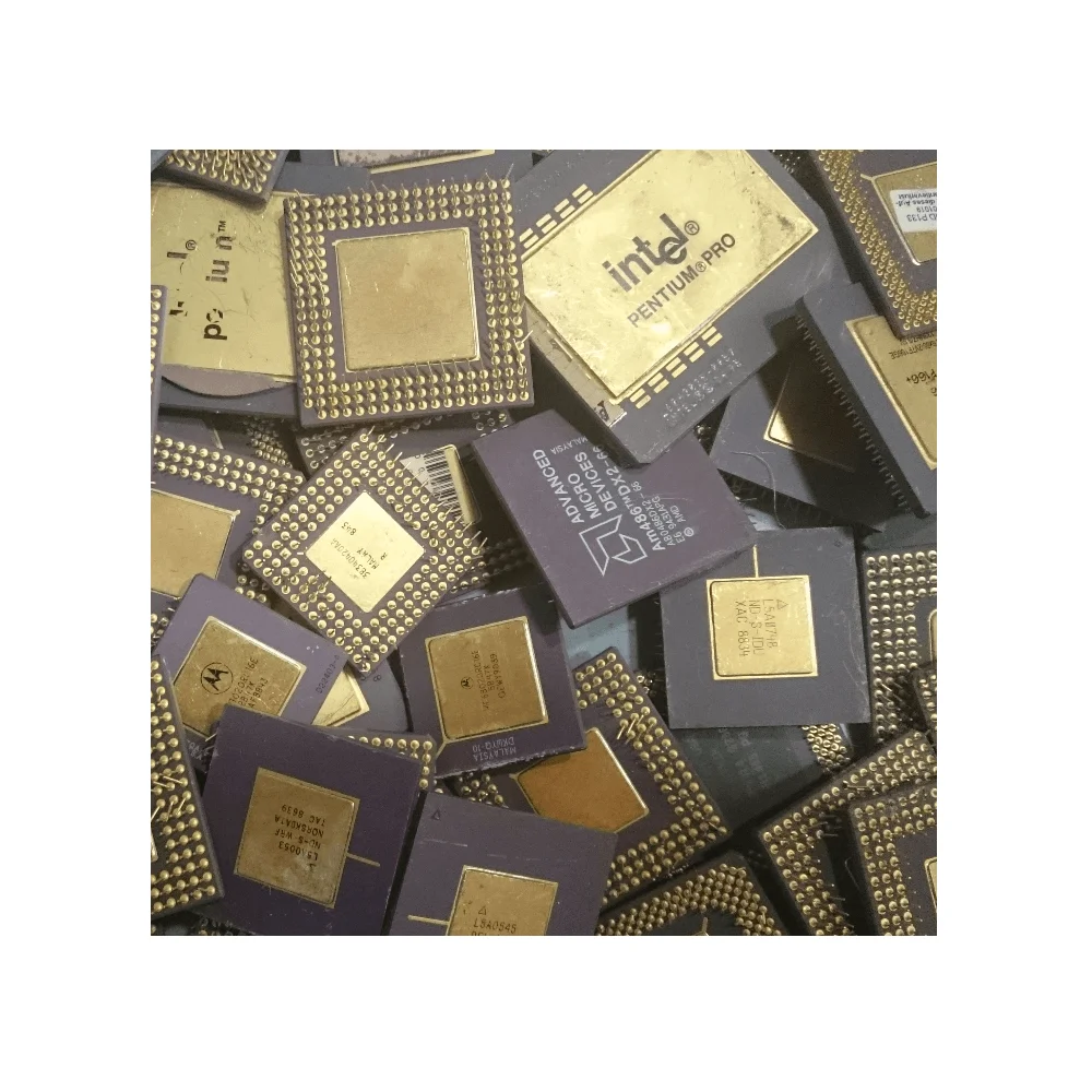 HIGH QUALITY YIELD GOLD RECOVERY CPU CERAMIC PROCESSOR SCRAPS AVAILABLE FOR WHOLESALE SUPPLY