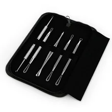 Professional Stainless Pimple Popper Acne Remover Comedone Extractor Kit Pimple Blackhead Remover Tool Kit
