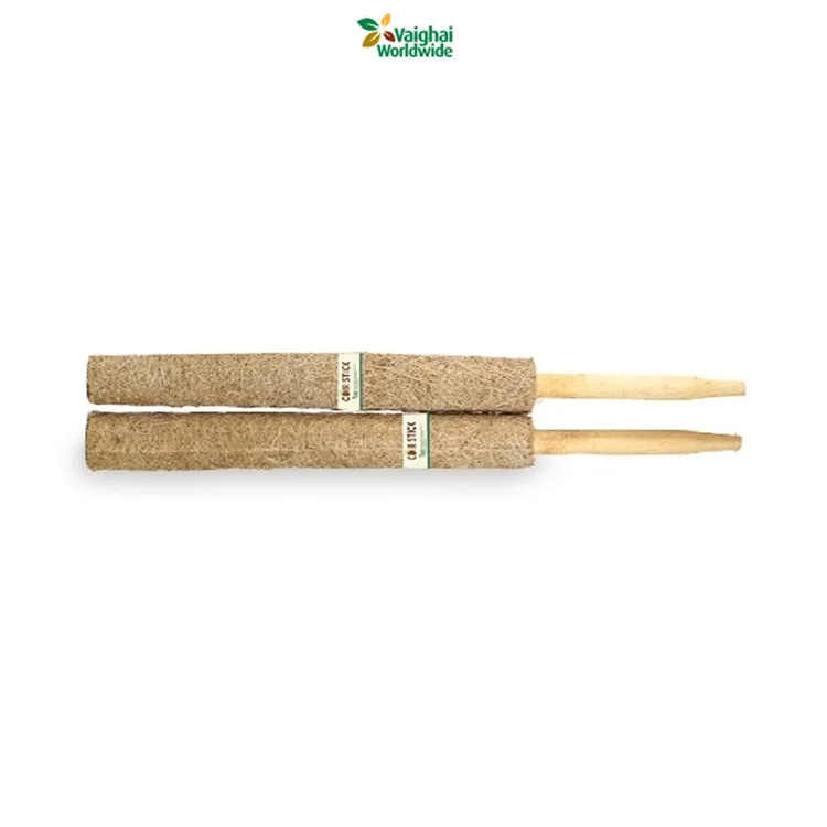 Attractive Price Good Quality Coconut Fiber Plant Support Coir Stick/ Coir Pole