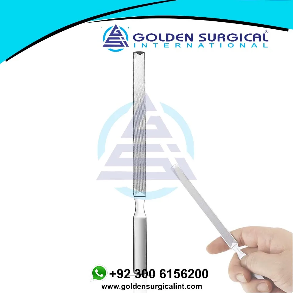 Пилочка для ногтей из нержавеющей стали 4 стороны 7 дюймов Длина металл cо шлифовальными буферными резцами ногти Маникюр Файлы салона дома