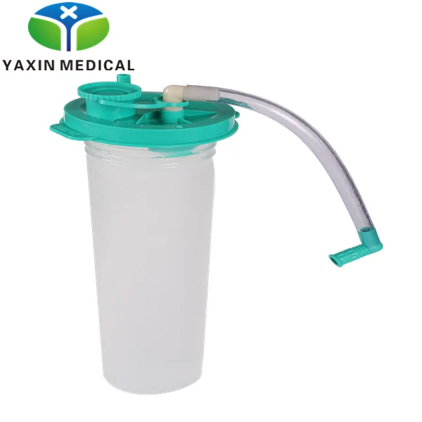 2000ml Disposable medical device suction canister liner bag suction system