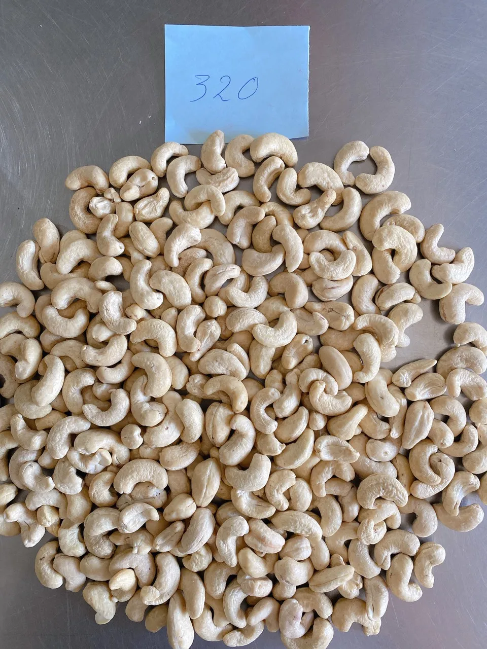 Vietnam Manufacturer Small Pieces Cashew Nuts Dried Raw Cashew Kernel w240 w320 w450