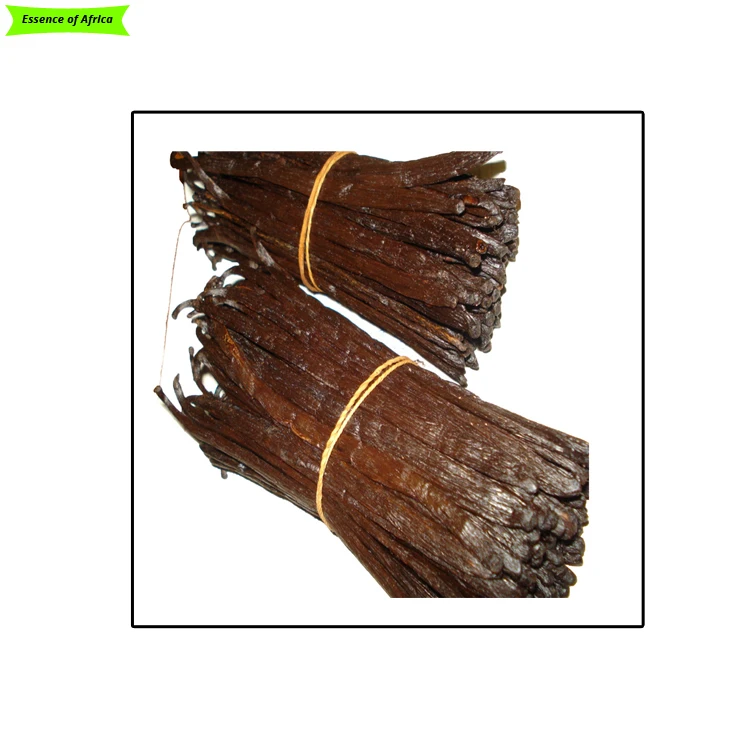 Trusted Uganda Origin a Grade Black Vanilla Beans 4-Year Shelf Life Dried Style Wholesaler Supply