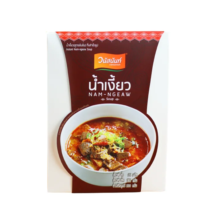 Best Seller Instant Nam-Ngeaw Soup from Thailand