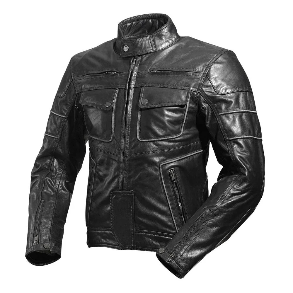 Custom Made Motorbike Leather Jacket veste en cuir de moto Biker Leather Jacket Motorcycle Leather Jacket