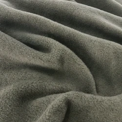 Recycle PET-fabric waste sustainable Green ECO friendly circular knit fleece anti pilling textile garment apparel blanket lining