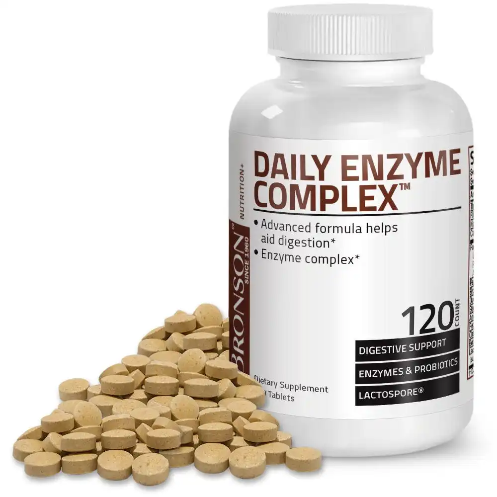 Daily Digestive Enzyme Complex - 120 Tablets