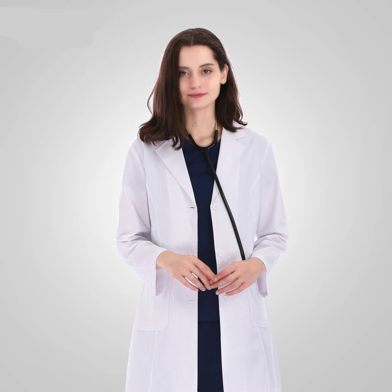 Professional High Quality Hospital Wear Medical Nursing Scrubs Doctor Uniform lab coat