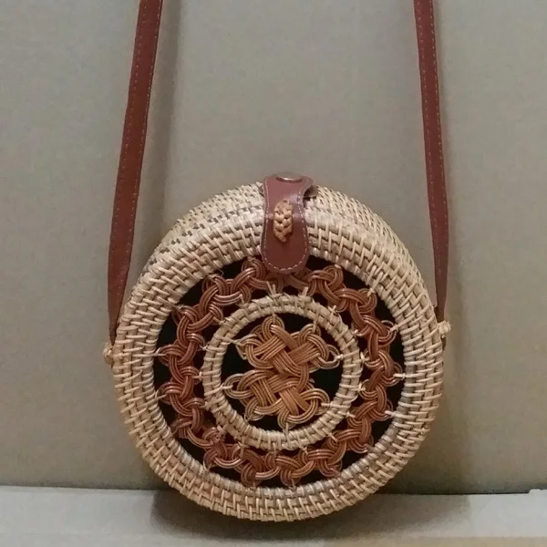 Vietnam manufacture wholesale woven handmade wicker rattan vietnam bag good quality best price