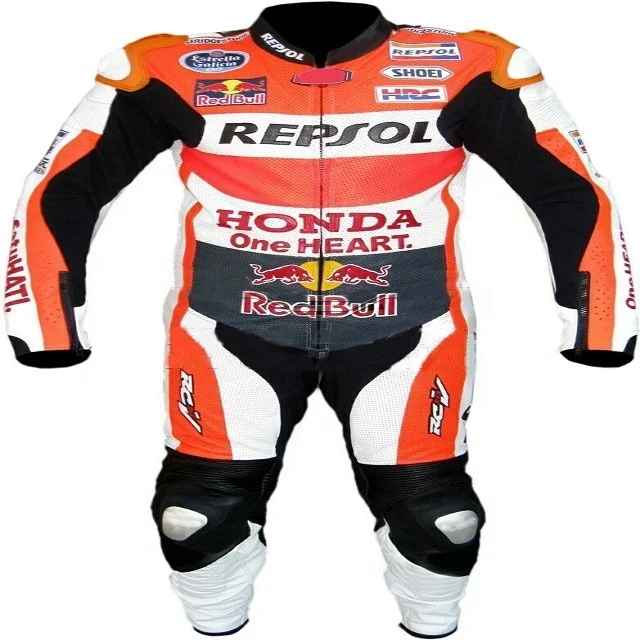 Motorcycle Leather Racing Suit