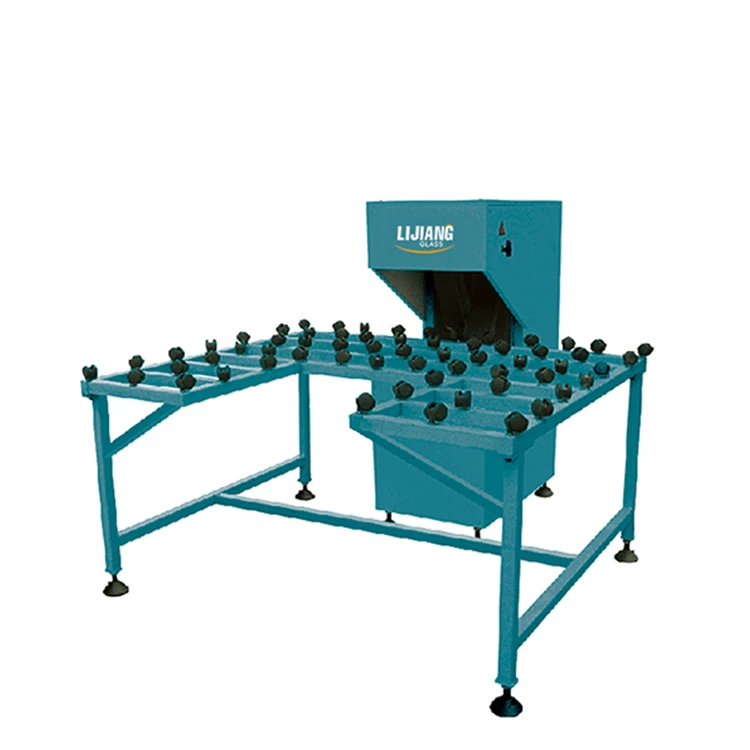 Full-Automatic Polish Glass Edge Finish Machine Grind Machine for Insulating Glass Hollow Glass Double Glazing Processing