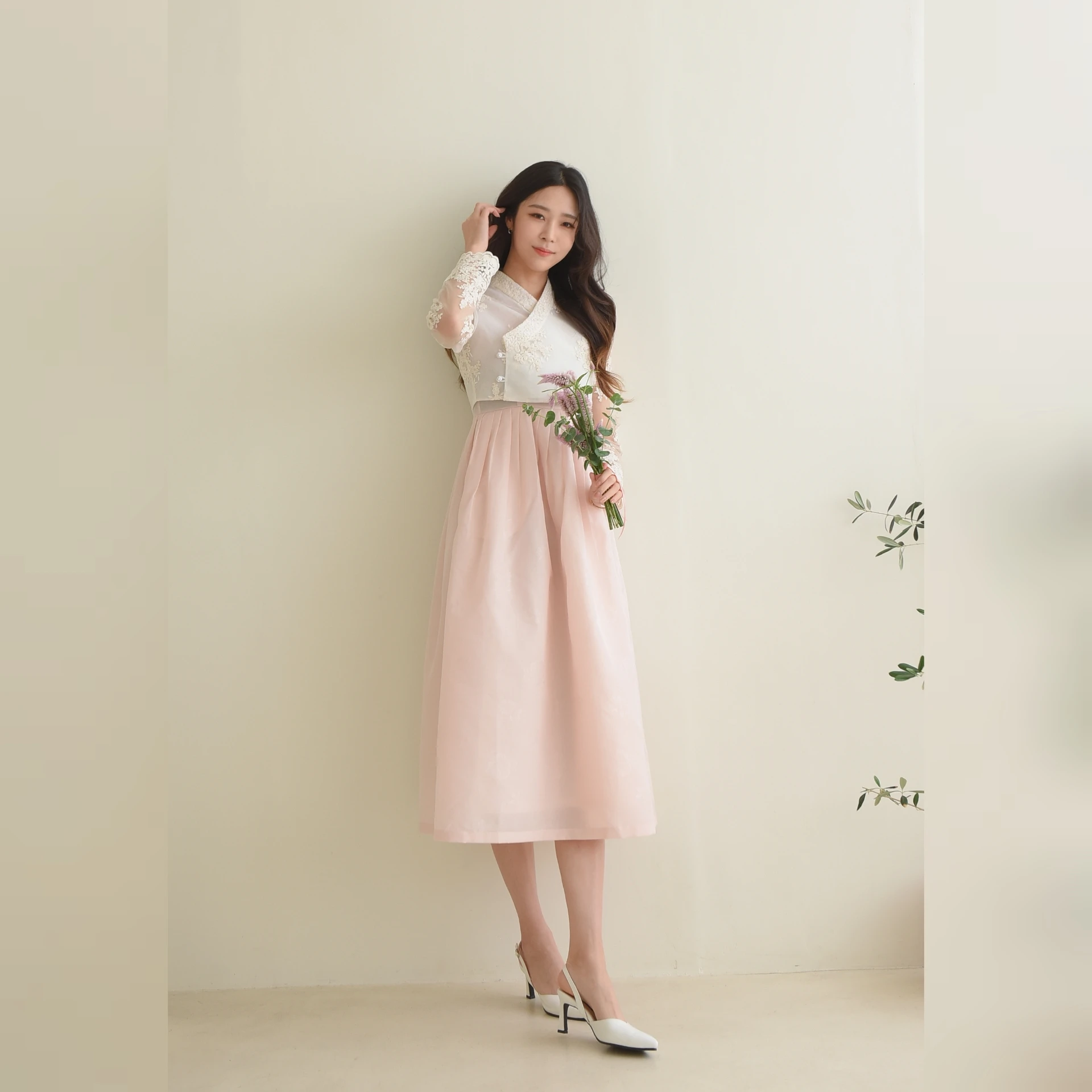 2021 Премиум Великолепная Женская одежда Корейская платье Hanbok повседневная мягкая текстура один предмет новый дизайн