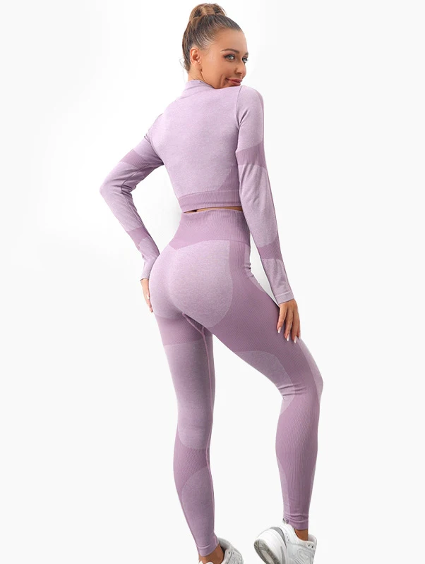 Fitness Wear Yoga Apparels Women Outdoor Seamless Sets Blank Sport Yoga Bra and Leggings Set with Custom Logo