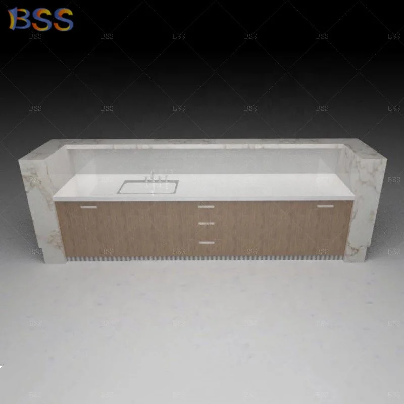 Современная мраморная барная стойка для ресторана кафе винного клуба бара