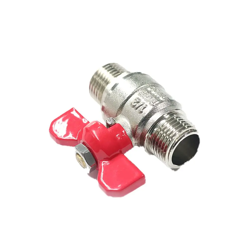 Wholesale brass ball valve gas valve DN15 25 -100 lockable handle factory Vietnam