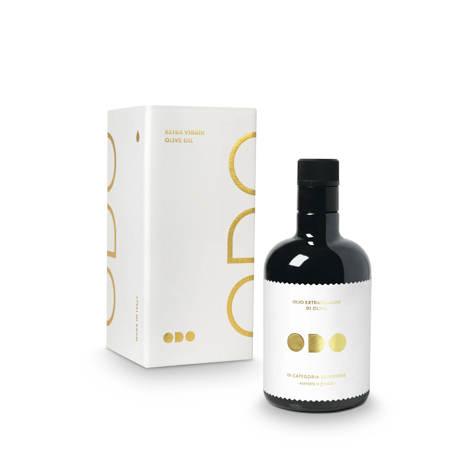 High Quality Made in Italy Extravirgin Olive Oil Bottle EVOO 500ml 6 Pcs x Box Hot Sale