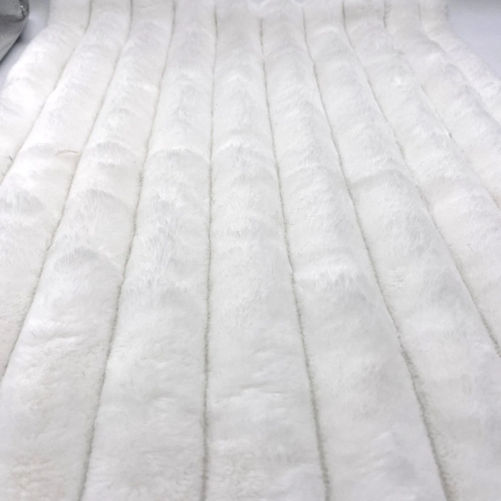 Дешевая искусственная меховая ткань по низкой цене одеяло из искусственного меха плюшевый мишка