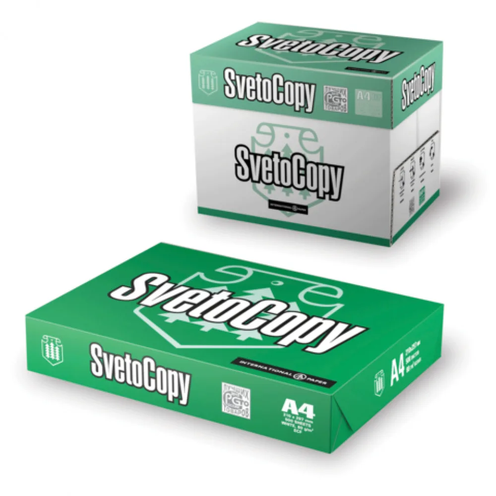 Premium Quality Svetocopy A4 Copy Paper 80gsm,75gsm and 70gsm