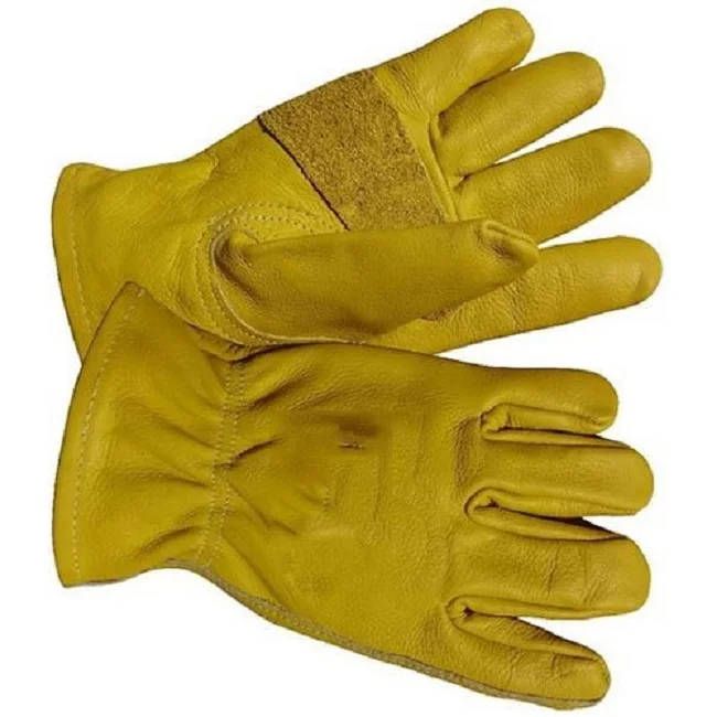 Deerskin leather gloves comfortable customized color size style packing ODM