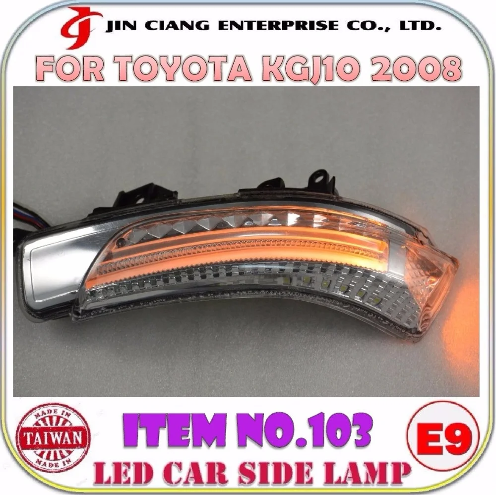 Car Accessories FOR JAPAN TOYOTA WISH ZGE20 LIGHT Guide LED CAR SIDE LAMP