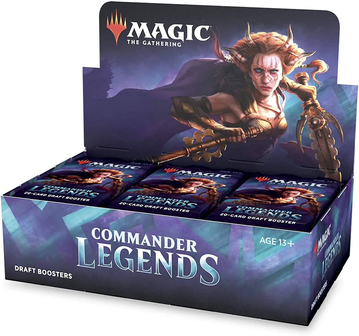 Усилитель-коробка Commander Legends-Magic- the-сбор MTG 24 Booster pack (480 карт) Заводская запечатка