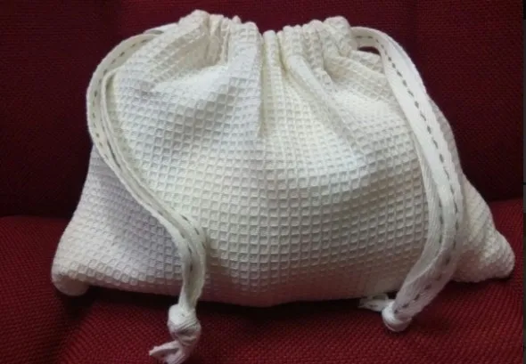 
Grs Recycled Cotton Pouch Bag 