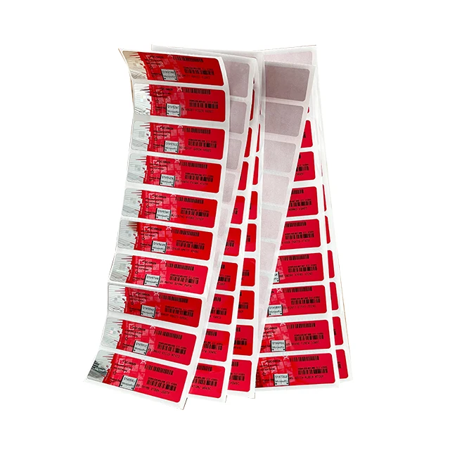 Windows 10 Pro NEW 2021 RED COA Sticker OEM