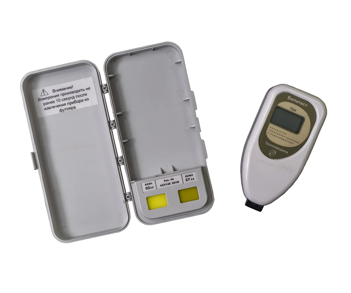 Transcutaneous Bilirubin Meter Billitest To Determine The Transcutaneous Bilirubin Index Of TBI