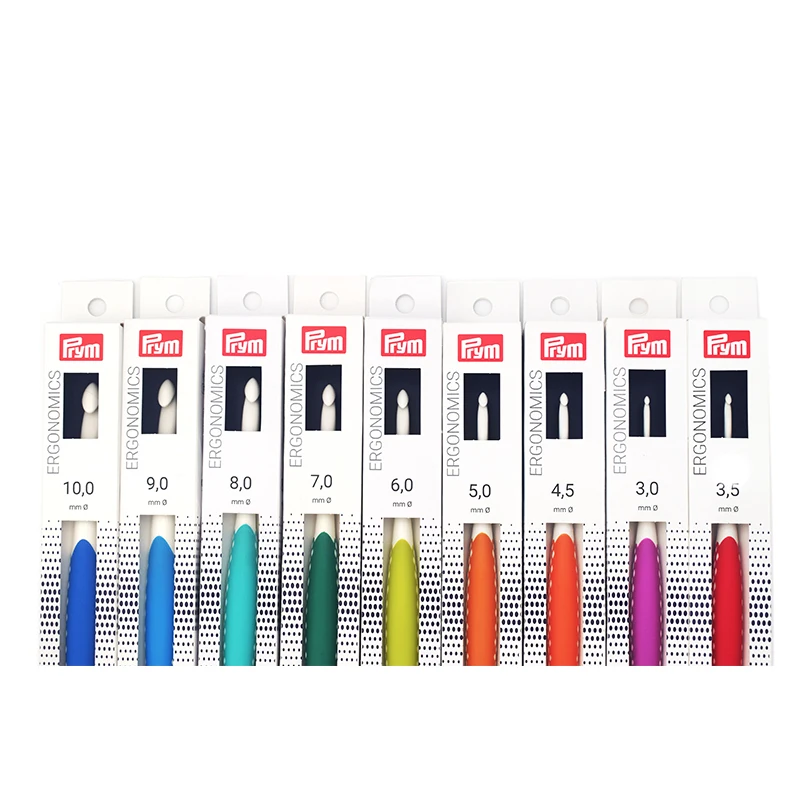 Prym 218489 крючок для шерсти эргономичный 7 0 мм 17 см листья Зеленый оптовая продажа вязания пряжи