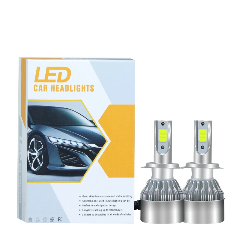 h7 h4 led bulbs 20000lm angle eye c6 led narva yellow car innova car headlights led light for car