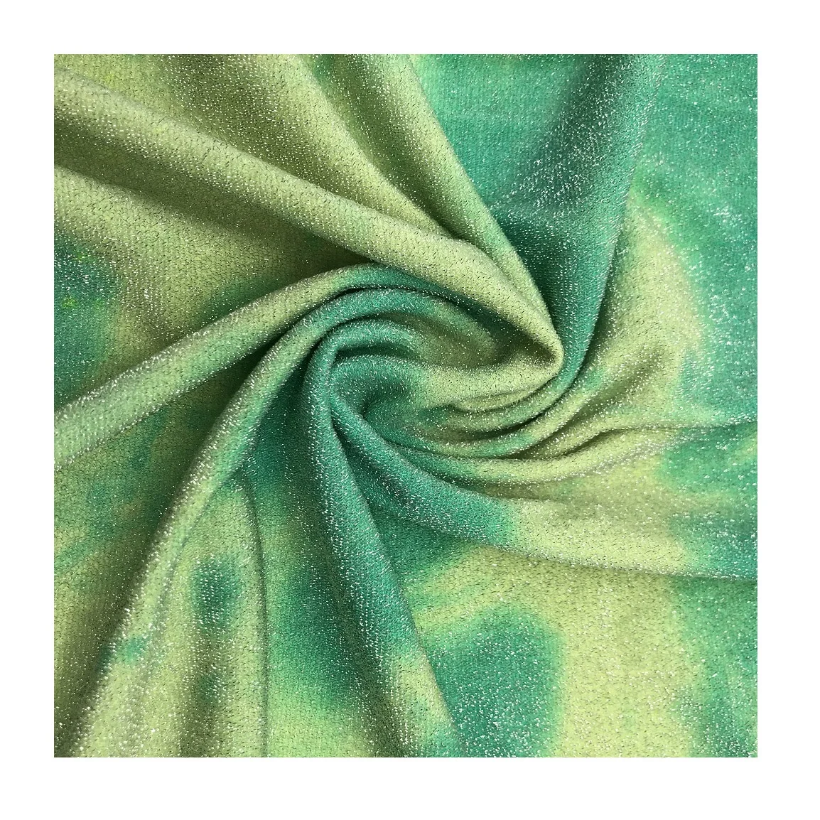 popular nylon metallic spandex swimwear fabric stretched shiny fabric for swimsuits