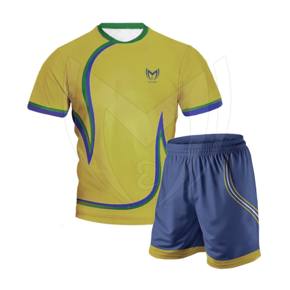 Custom Comfortable Short Sleeve Rugby Uniform New Design Rugby Uniform
