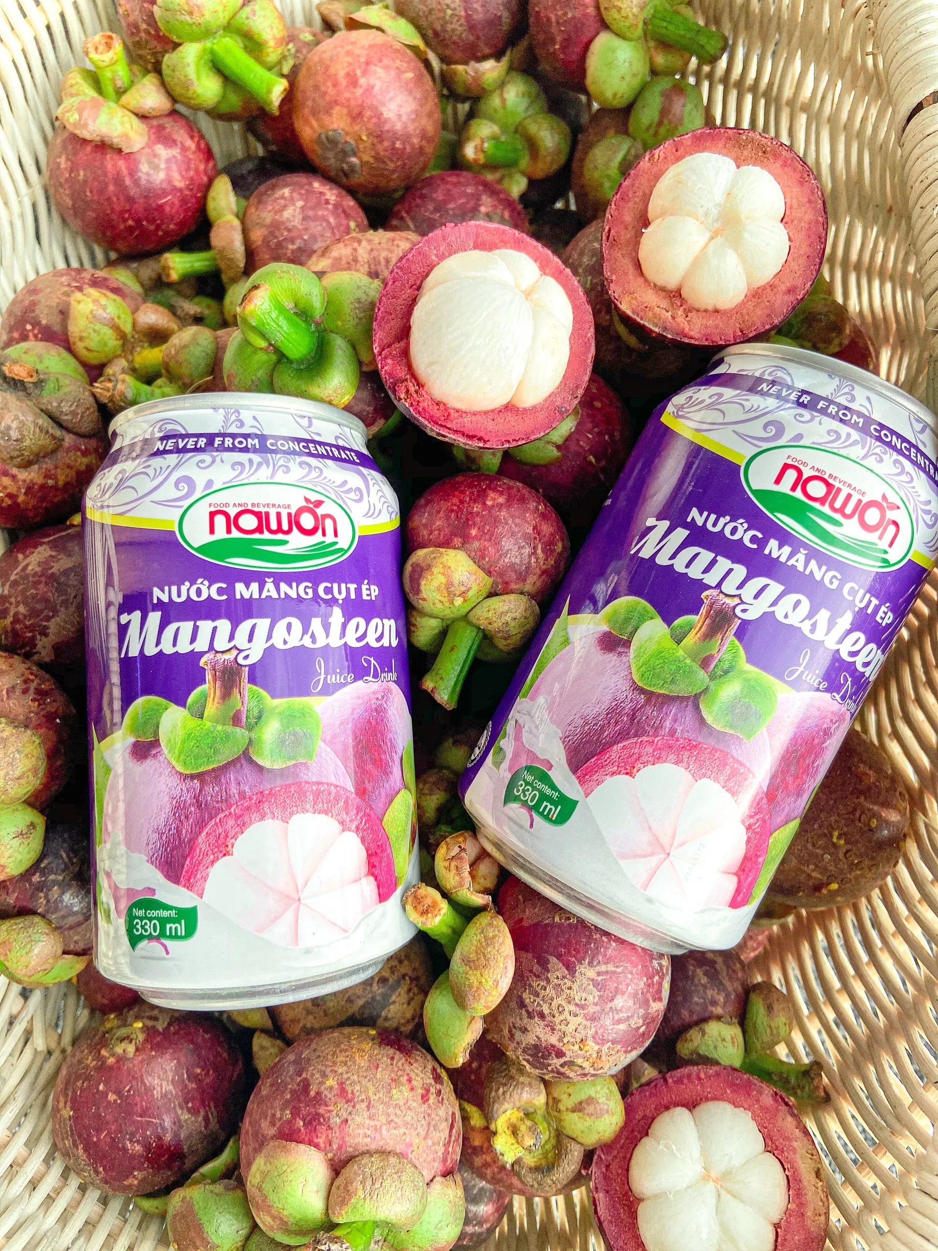 330ml NAWON Canned High Quality Tropical Fruit Juice Drinks Wholesale Suppliers Multi Juice from Vietnam Beverage Manufacturer