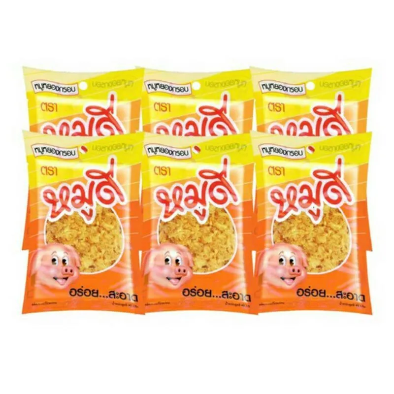 Dried Sherded Pork 22g Side Dish Snack Crispy Delicious Premium Quality from Thailand for 100% Export