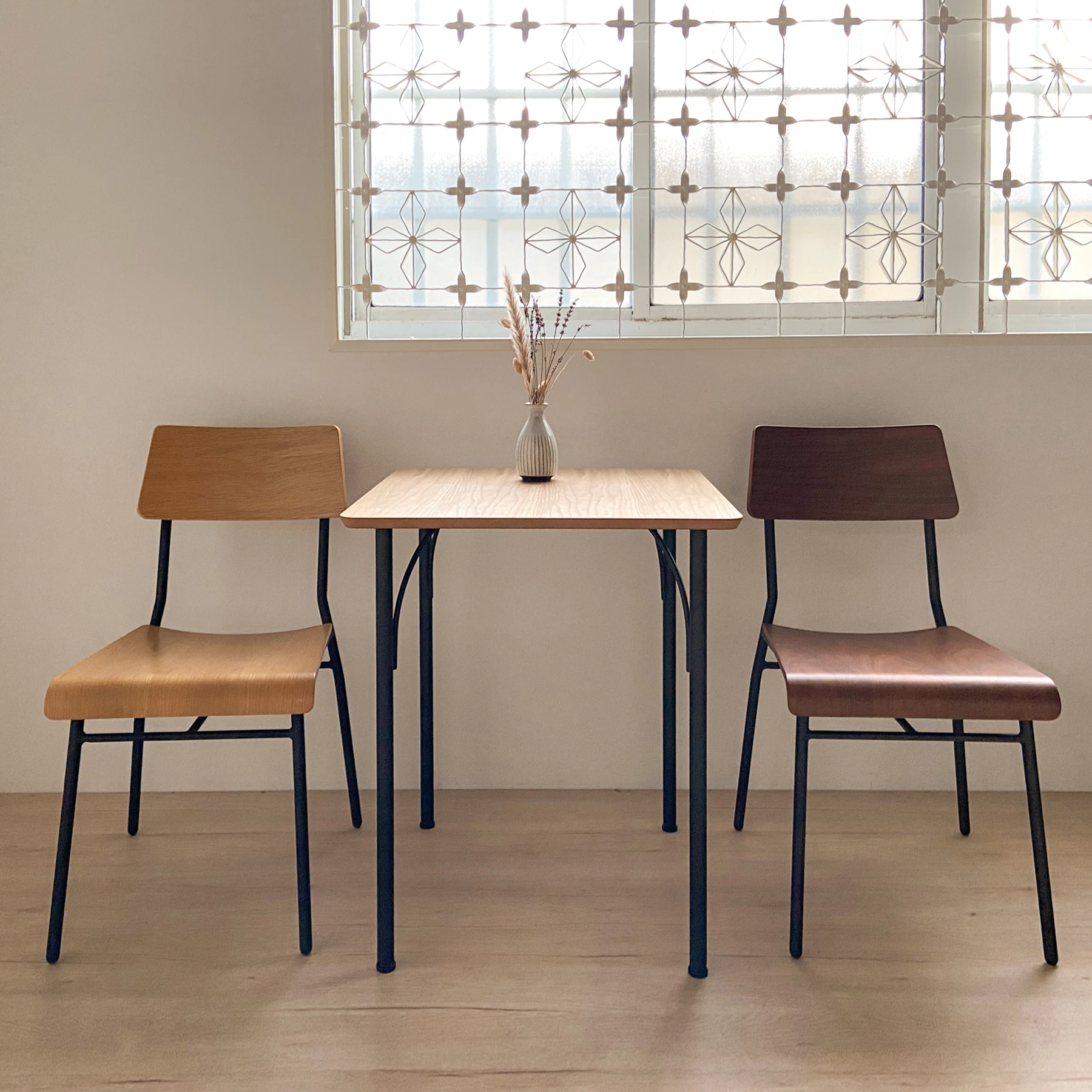 Dining Room Furniture For Home Two Seater Wooden Top Dining Table