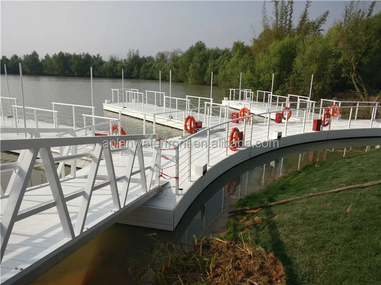 
China Wholesale Other Marine Supplies Aluminium Floating Dock Pontoon 