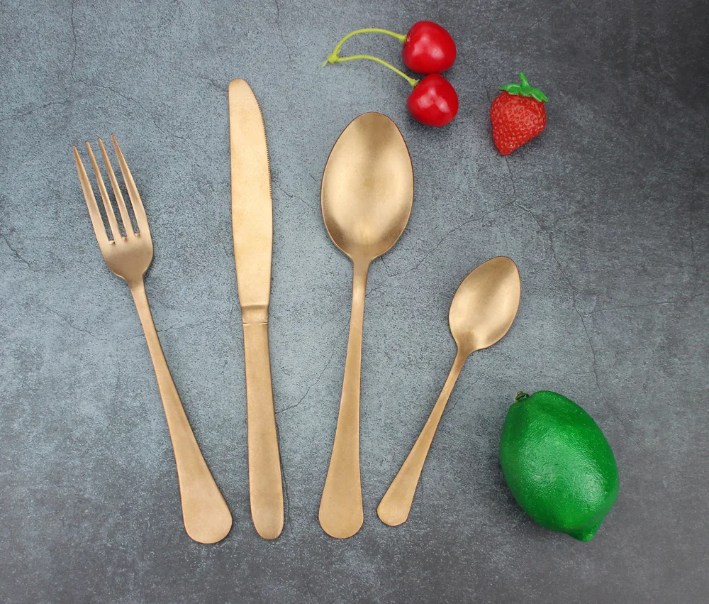 
Stainless Steel Cutlery Spoon Vintage Cutlery Set 