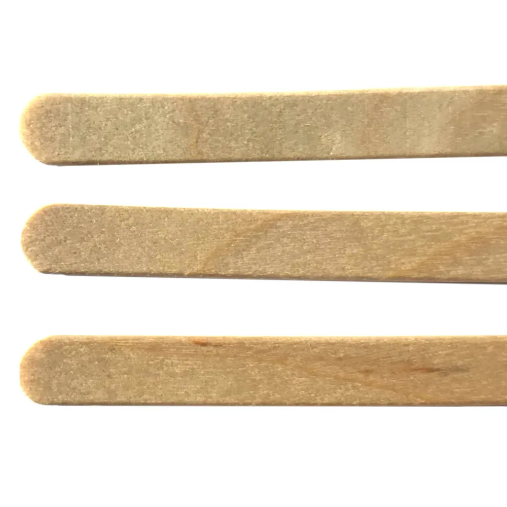 Hot Sale ECO Ice Cream Sticks made of birch, 2 mm, B-Grade - wholesale craft wooden stick