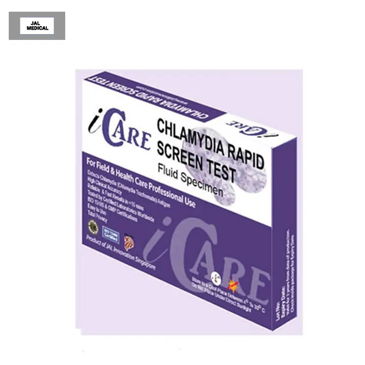 Malaysia Manufacturer CE Marked iCARE Chlamydia Test Kit for Home Use