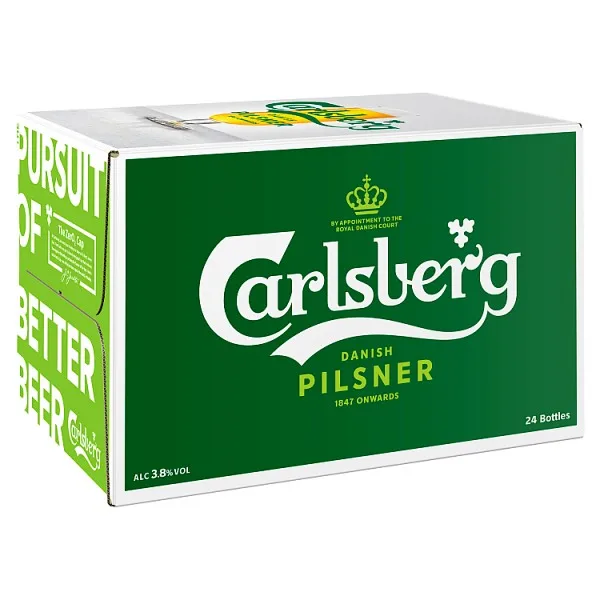 Пивная бутылка Carlsberg