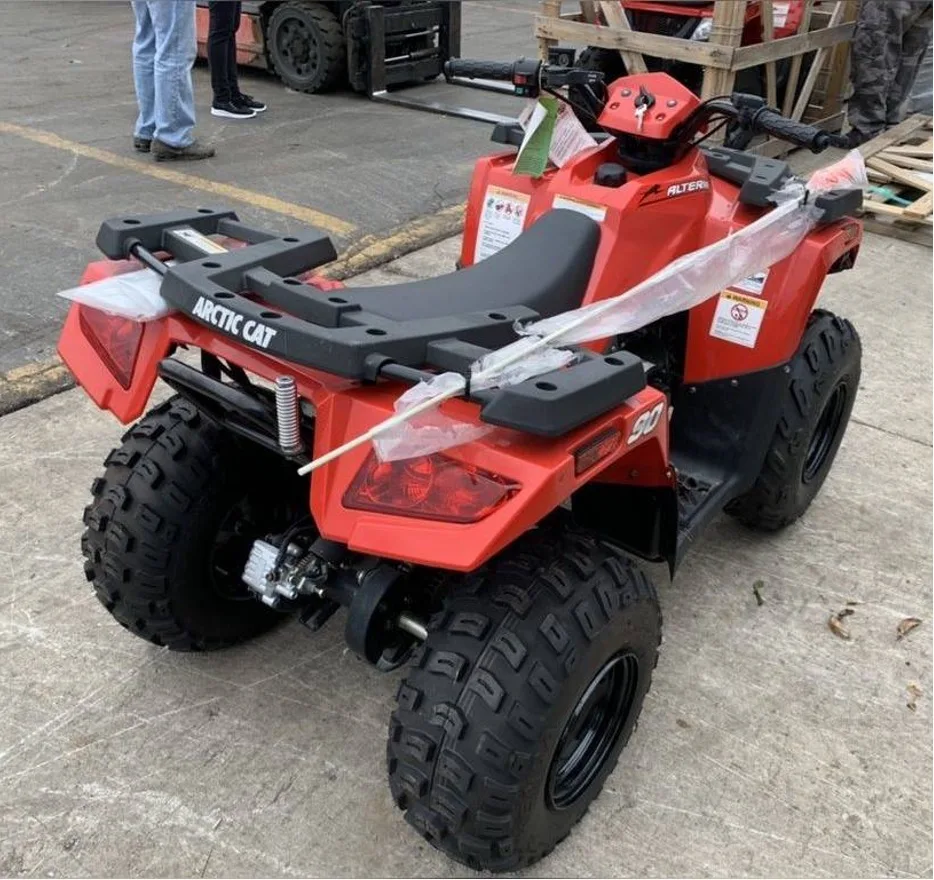 Б/у 2019 Arctic Cat Молодежные Alterra 90/ 90cc 4-х тактный двигатель ATV для продажи