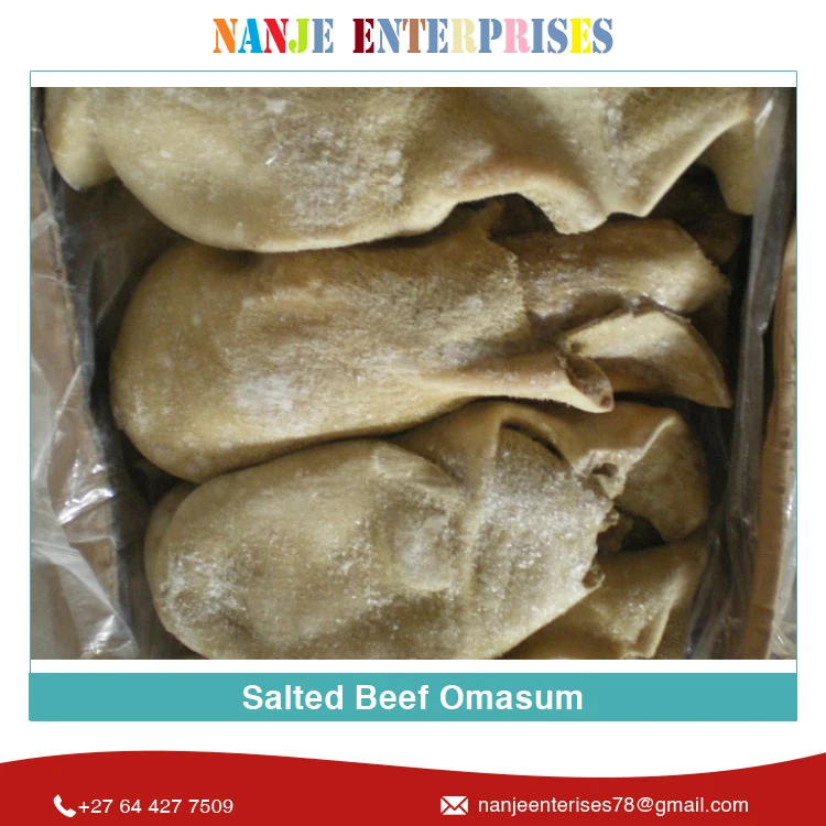 Хит продаж сушеная сертифицированная замороженная говядина Omasum/обработанная Omasum/соленая