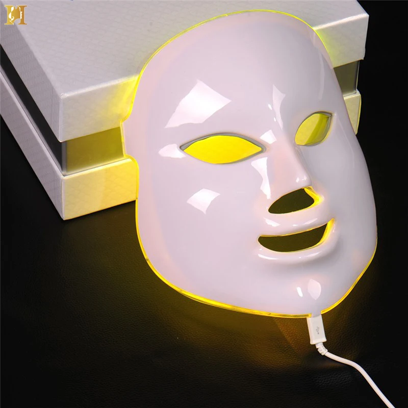 Hot Selling Photon Therapy Facial Mask Skin Rejuvenation Anti-Aging/Wrinkle Electric Heating  Face Mask Beauty Skin Care Device