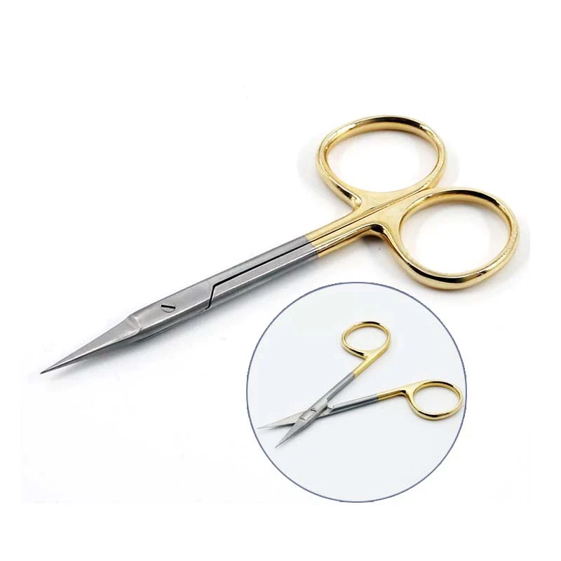 NEW ARRIVAL Medical Supplies High Quality Ophthalmic surgery scissors Stainless steel scissors Plastic surgery scissors