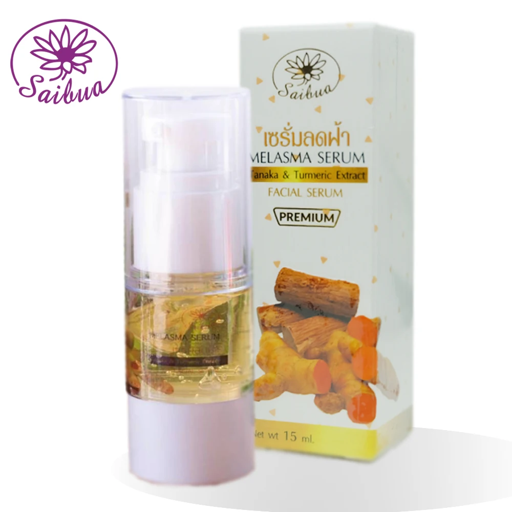 
Wholesaler OEM Tanaka,Turmeric Extract Melasma Serum, Facial Serum Anti-black spot Serum Premium Whitening Face Serum Thailand 